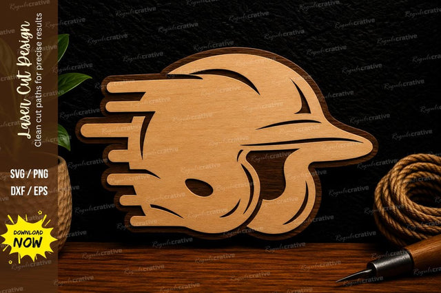 Speed Bird Silhouette Ornament Laser Cut SVG File SVG Regulrcrative 