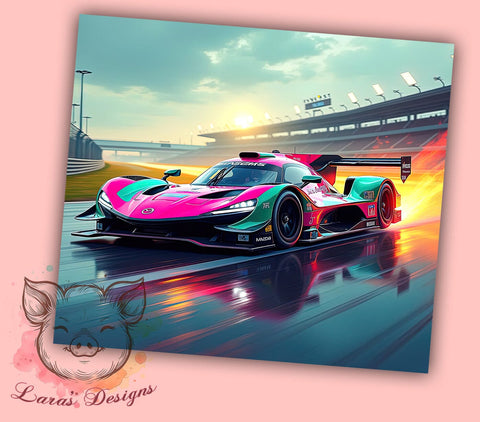 Speed Racing Car Lover Tumbler Wrap, Sublimation Tumbler, 20oz Tumbler Wrap, Racing Tumbler, Car Lover Tumbler, Personalized Tumbler, Speed Racing Tumbler Sublimation Lara' s Designs 