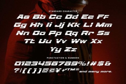Speed Rusher – Sporty Futuristic Font Arterfak Project 