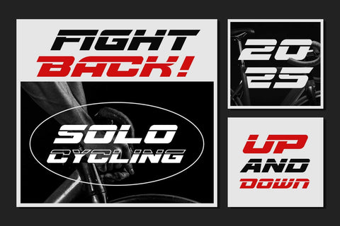 Speed Rusher – Sporty Futuristic Font Arterfak Project 