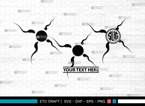 Sperm Monogram, Sperm Silhouette, Sperm SVG, Male Anatomy Svg, Semen Svg, Cum Svg, Sex Funtion Svg, Human sperm cell Svg, SB00581 SVG ETC Craft 