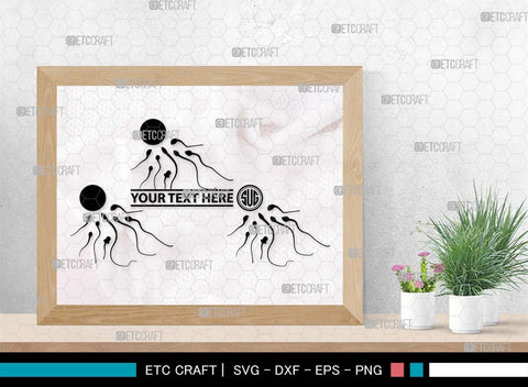 Sperm Monogram, Sperm Silhouette, Sperm SVG, Male Anatomy Svg, Semen Svg, Cum Svg, Sex Funtion Svg, Human sperm cell Svg, SB00581 SVG ETC Craft 
