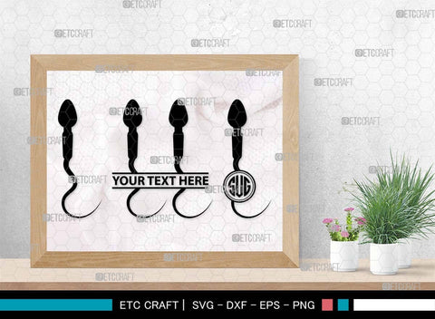 Sperm Monogram, Sperm Silhouette, Sperm SVG, Male Anatomy Svg, Semen Svg, Cum Svg, Sex Funtion Svg, Human sperm cell Svg, SB00581 SVG ETC Craft 