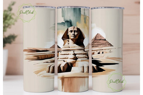 Sphinx 20oz Tumbler Design Sublimation PixelChick 