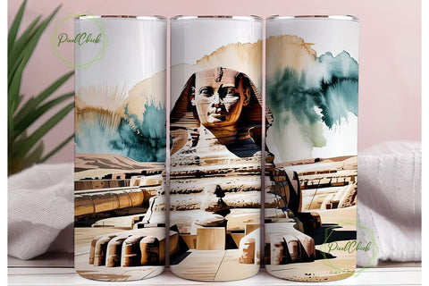 Sphinx 20oz Tumbler Design Sublimation PixelChick 