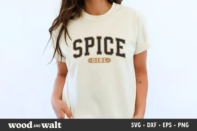Spice Girl SVG | Fall Shirt SVG SVG Wood And Walt 