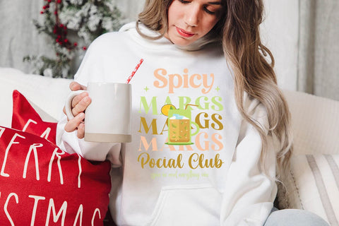 spicy margs pocial club spice ice and everything nice SVG Angelina750 
