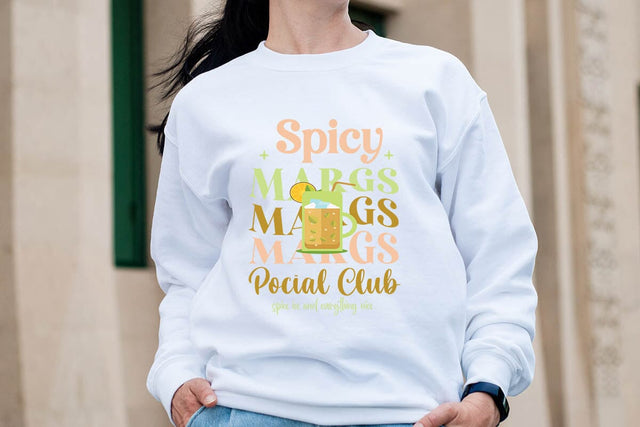 spicy margs pocial club spice ice and everything nice SVG Angelina750 