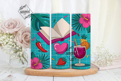 Spicy & Splashy 20oz Tumbler Wrap Sublimation sassyprint 