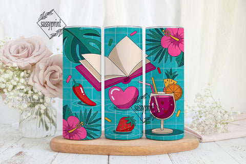 Spicy & Splashy 20oz Tumbler Wrap Sublimation sassyprint 