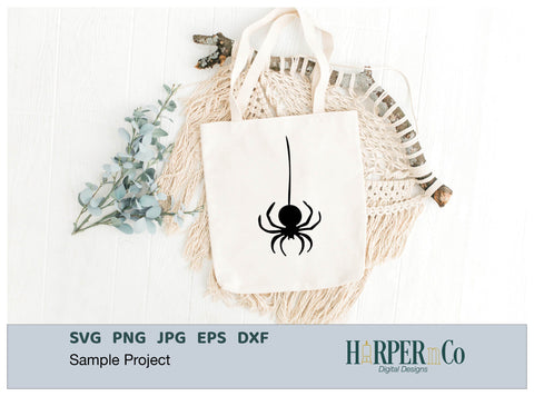 Spider SVG PNG Cut EPS File SVG HarperNCo 