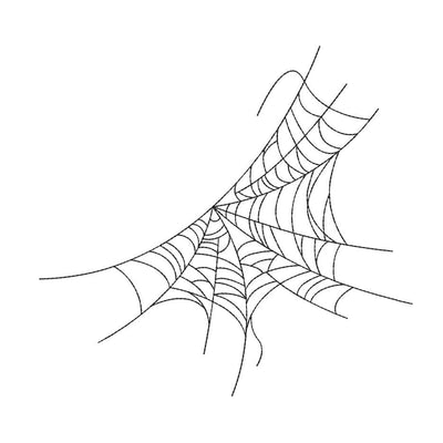 Spider Web Embroidery Design Halloween Machine Embroidery File for Sweatshirts Towels Tote Bags Home Decor Crafts Digital Instant Download Embroidery/Applique DESIGNS Nino Nadaraia 