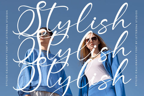 Spikenaty Moldvite - Stylish Calligraphy Font SVG Letterena Studios 