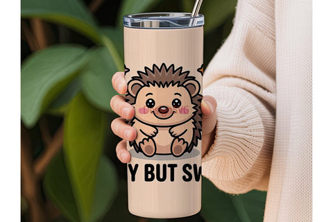 Spiky But Sweet 20oz Tumbler Wrap Sublimation DesignSVG 