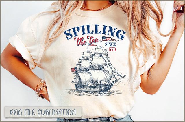 Spilling the tea since 1773 Sublimation Sublimation Shetara Begum 