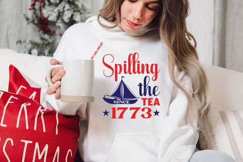 spilling the tea since 1773 SVG Angelina750 