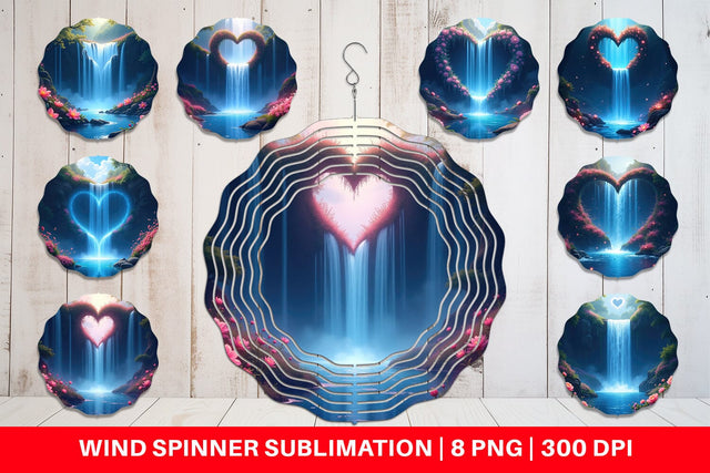 Spinner Mystical Waterfall Sublimation artnoy 