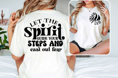 Spirit led Front and Back SVG T shirt Design SVG Designangry 