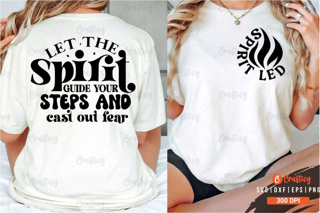 Spirit led Front and Back SVG T shirt Design SVG Designangry 