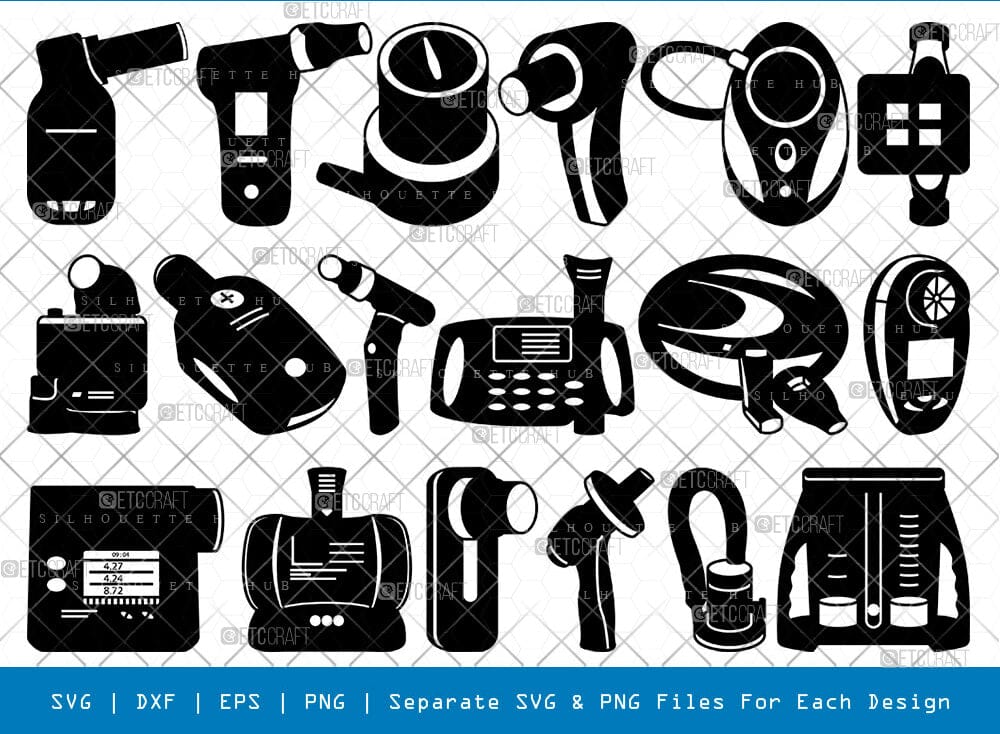 Spirometer Svg Cricut Cut Files Png Bundle, SB01118 - So Fontsy