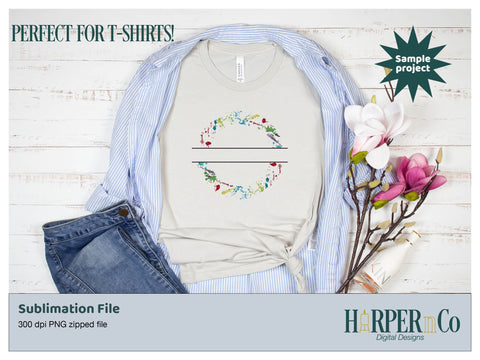 Splatter Paint Ring Split SVG PNG Cut EPS File SVG HarperNCo 