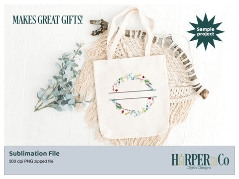 Splatter Paint Ring Split SVG PNG Cut EPS File SVG HarperNCo 