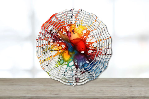 Splatter Wind Spinner Bundle Sublimation Regulrcrative 