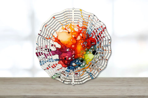 Splatter Wind Spinner Bundle Sublimation Regulrcrative 