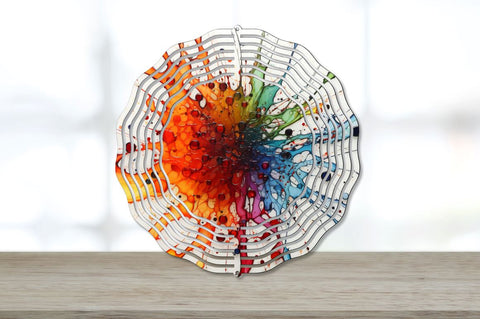 Splatter Wind Spinner Bundle Sublimation Regulrcrative 