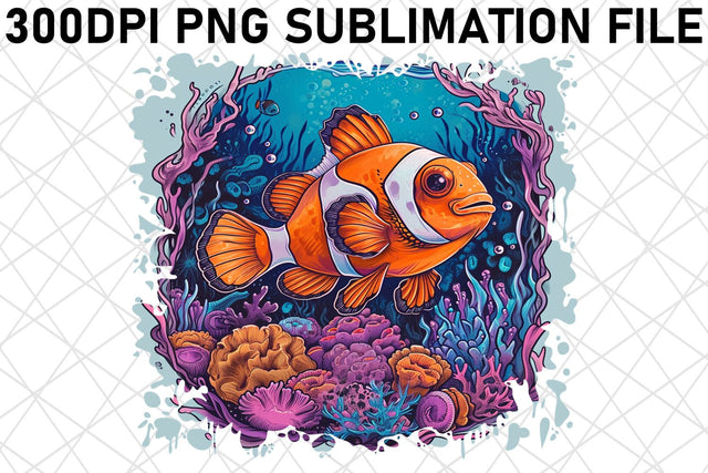 Splendid Underwater World Sublimation Graphics Pack: Immerse Yourself in Design Sublimation afrosvg 