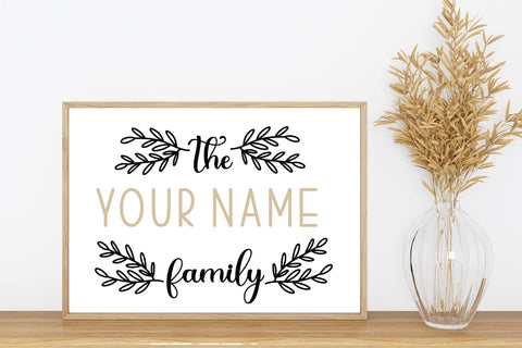 Split Monogram SVG Cut File | Family Monogram For Cricut SVG zoellartz 