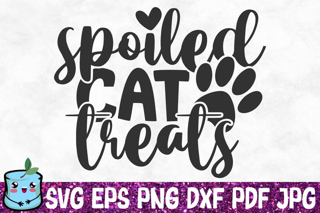 Spoiled Cat Treats SVG MintyMarshmallows 