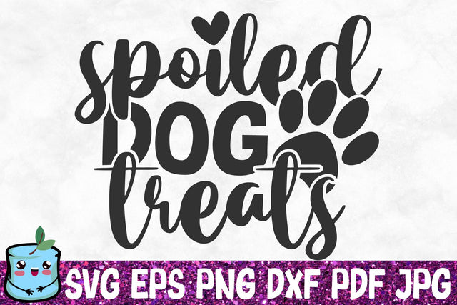 Spoiled Dog Treats SVG MintyMarshmallows 
