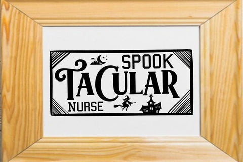 Spook Tacular Nurse SVG Angelina750 