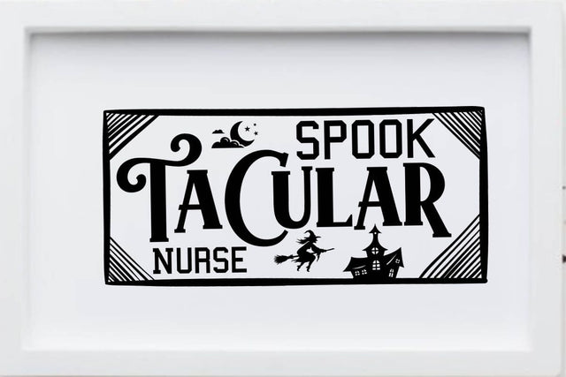 Spook Tacular Nurse SVG Angelina750 