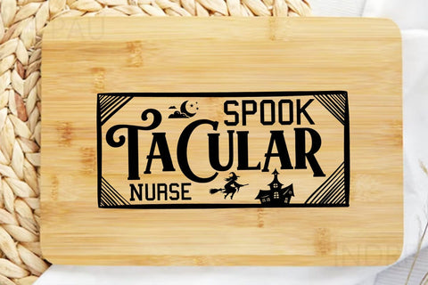 Spook Tacular Nurse SVG Angelina750 