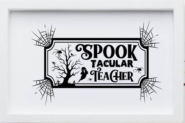 Spook Tacular Teacher SVG Angelina750 