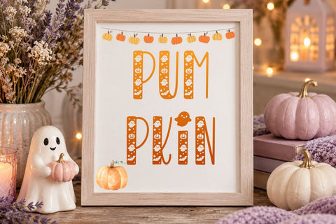 Spookie - Halloween Font with SVG Alphabet Font AnningArts Design 