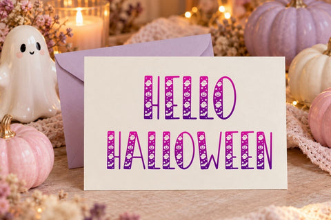 Spookie - Halloween Font with SVG Alphabet Font AnningArts Design 