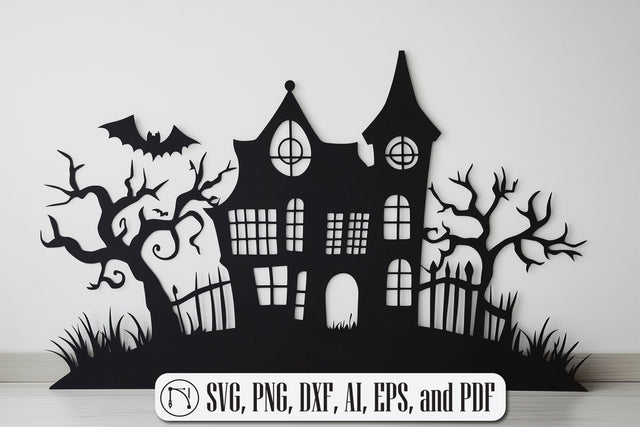 spooktacular Haunted House SVG cut file SVG MD JOYNAL ABDIN 