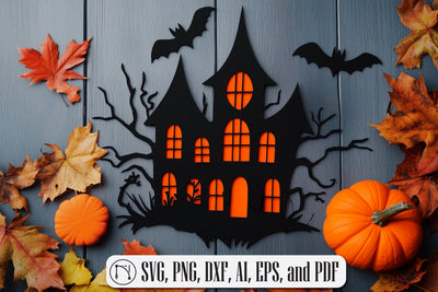 spooktacular Haunted House SVG cut file SVG MD JOYNAL ABDIN 
