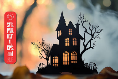 spooktacular Haunted House SVG cut file SVG MD JOYNAL ABDIN 