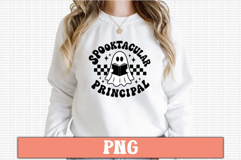 Spooktacular Principal PNG Sublimation Craftlabsvg24 