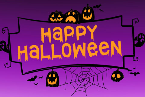 Spooktober - Halloween Font Font AEN Creative Store 