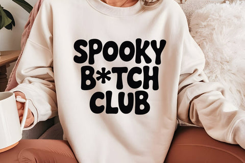 Spooky B tch Club SVG Angelina750 
