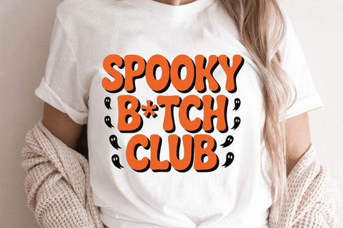 Spooky B tch Club SVG Angelina750 