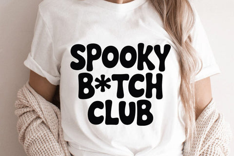 Spooky B tch Club SVG Angelina750 