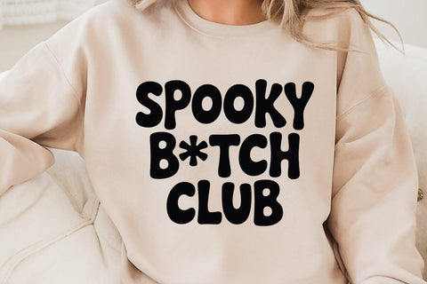 Spooky B tch Club SVG Angelina750 