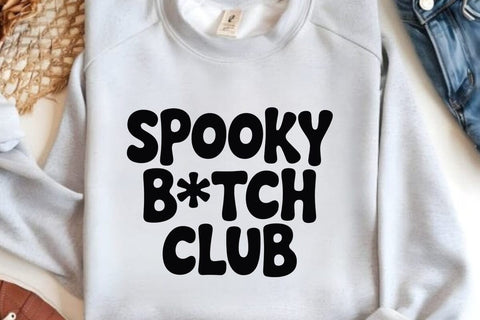 Spooky B tch Club SVG Angelina750 