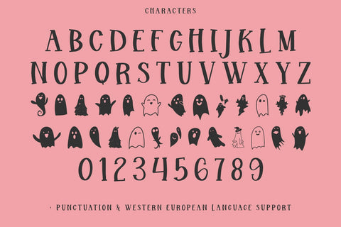 Spooky Babe Ghost Font Font Beck McCormick 